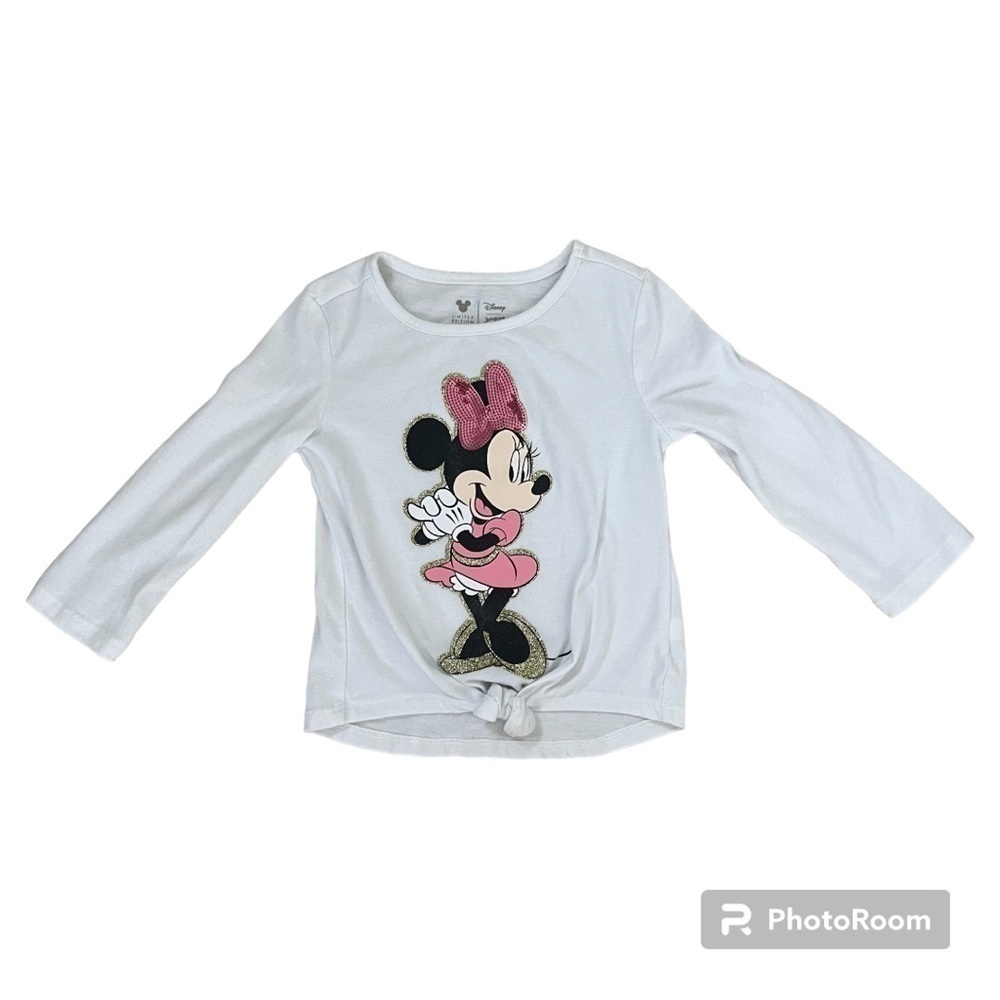 Disney’s Jumping beans Minnie Mouse long sleeve sequin t-shirt Size 2t